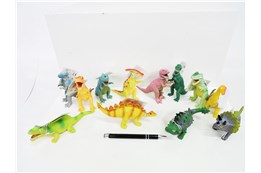 AST. DINOZAURY Z GROSZKIEM 10-12 cm, 12 wz.