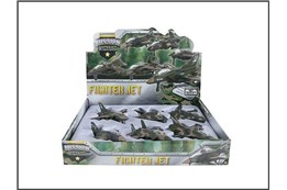 AST. SAMOLOT metal. militarny, 12-13,5 cm,  displ.