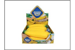 BANAN x 12 JUMBO DO ŚCISKANIA 37CM