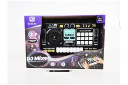 Konsola DJ Mixer, 35x19cm, mikrofon, 8 klawiszy