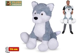 *PLUSZ PIES HUSKY 78 cm,  Frends Star