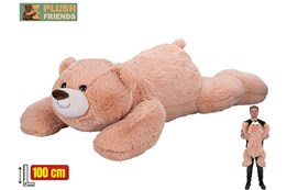 *PLUSZ MIŚ, leżący, 100 cm,  Frends Star
