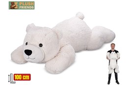 *PLUSZ MIŚ polarny, 100 cm, leżący, Frends Star