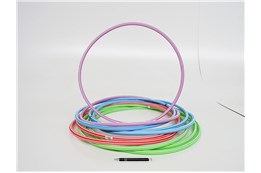 BRAK---AST. HULA-HOP x 10, 60 cm, 6 kol.