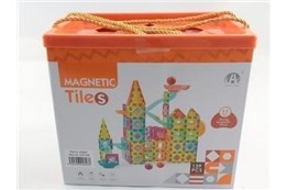 Klocki magnetyczne 139 el. color box 24x17x21,2cm