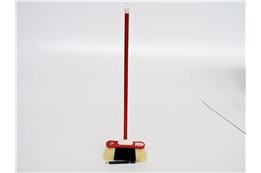 *KLEIN Miotła klasyczna, 61 cm, czarno-biała,