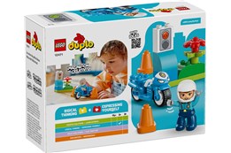 LEGO Duplo 11 el , Niebieski motocylk policyjny /3