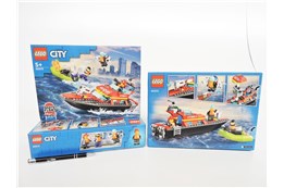 LEGO CITY 172 el.  Łódź strażacka            6/