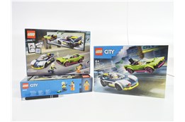 LEGO CITY 213 el.  pościg radiowozu za muscle   /6