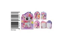 NOTES x 12 jednorożce 20x14 cm,    displ.