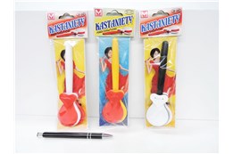 AST. MZE KASTANIETY x 10 plast.,17 cm,3 kol.  fol.