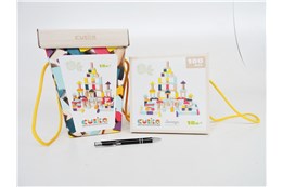 *ZEST. KONSTRUKCYJNY CUBIKA, 100 el.