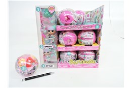 *AST. L.O.L. Surprise Hair Beads Tots, displ. 12/