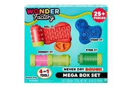 *Wonder Factory Never Dry Dough Mega Box Set   /3