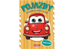 KSIĄŻ. Kolorowy zawrót głowy. Pojazdy z naklejkami