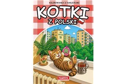 KSIĄŻ. Kotki z Polski z naklejkami