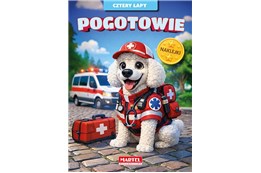KSIĄŻ. Cztery łapy. Pogotowie z naklejkami