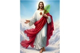 *MALOWANIE po nr. 40x50 cm, Jezus w Niebie