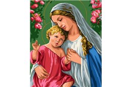 *MALOWANIE po nr. 40x50 cm, Maria z synem