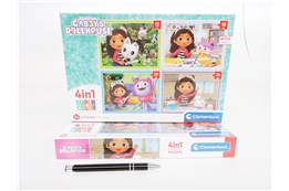 *CLEM. PUZZLE 4w1 Koci Domek Gabi    6/