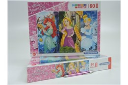 *CLEM. PUZZLE 60 EL. MAXI PRINCESS  6/