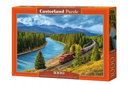 CAS. Puzzle 1000 el. Kolej Kanadyjsko-Pacyficzna