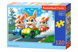 CAS. Puzzle 120 el. Rabbit Racing