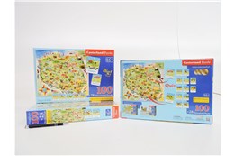 *CAS. PUZZLE EDUK. 100 el. + 28 Mapa Polski