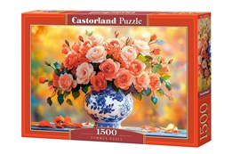 CAS. Puzzle 1500 el. Róże w wazonie