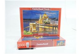*CAS. PUZZLE 2000 el. Budapeszt widok o zmierzchu