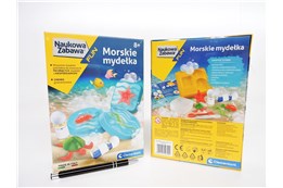 *CLEM. MORSKIE MYDEŁKA, mini, naukowa zabawa  6/