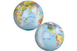 PIŁKA GUMOWA JOHN LEISURE 23 CM GLOBUS