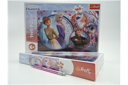 PUZZLE TREFL 160 el. FROZEN  SIOSTRZANA PRZYGODA
