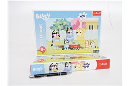 PUZZLE TREFL 100 el. Wesoły świat Bluey   12/