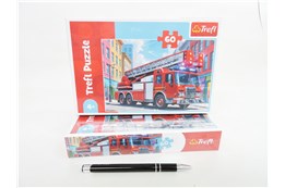 PUZZLE TREFL 60 el. Wóz strażacki