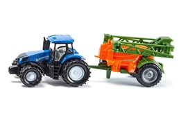 SIKU TRAKTOR ze spyskiwaczem upraw