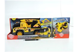 AUTO A.S. Ciężarówko-koparka, św/dźw, 30cm, kart.