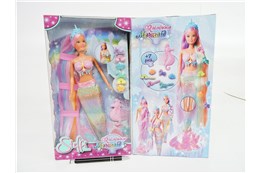 *STEFFI LALKA, tęczowa syrena, 29 cm