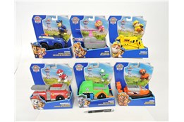 AST. PSI PATROL figurka + pojazd, 6 wz. /6