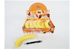 GNIOTEK x 12,  BANAN 18 cm,   displ