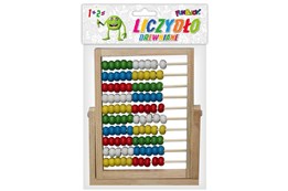 *Liczydło drewniane 10 rzędowe SP-001 13x18cm