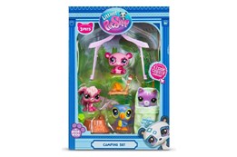 LITTLEST PET SHOP zest., S2 camping z 3 fig.