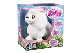 HUGGY LUV interaktywny piesek lili pudelek biały