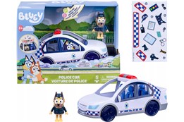 BLUEY zestaw SAMOCHÓD POLICYJNY Z FIG POLICJANTA