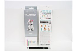 HEY CLAY, masa plast., fig, PSY TERRIER, 3pak