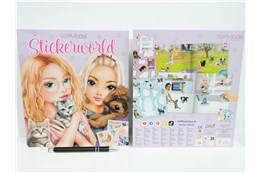 *KSIĄŻ. TOP MODEL ZESTAW NAKLEJEK, kitty/doggy