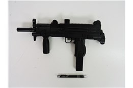 KARABIN MASZ. sprężynowy NA KULKI 27 cm.,    fol.