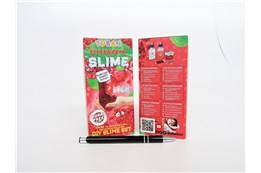 TUBAN SLIME, zestaw - truskawka               kart