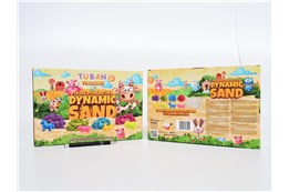 *PIASEK DYNAMICZNY zest, FARMA 4 x 200 g 4 foremki