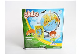 *GLOBUS 220mm.,zoologiczny ,                 kart.